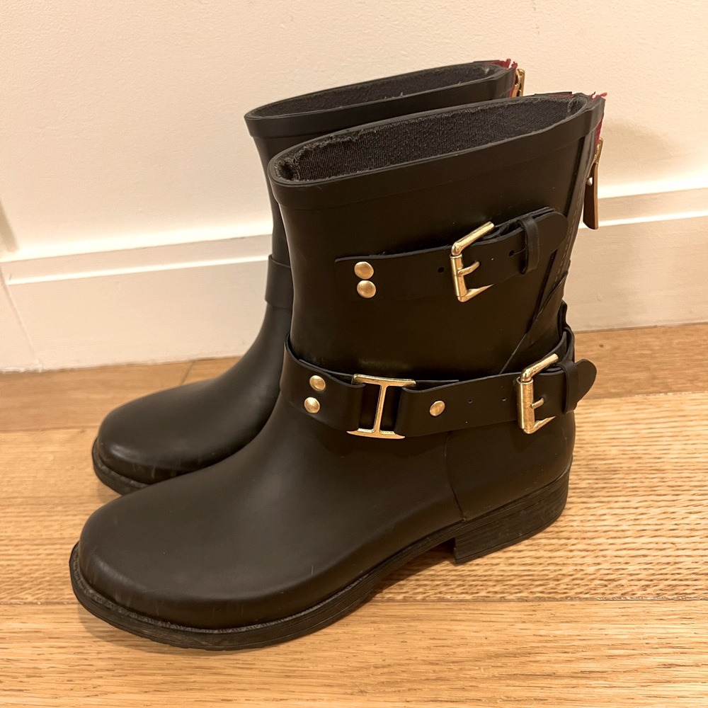 Stylish rain boots